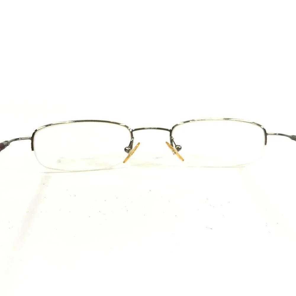 Emporio Armani Petite Eyeglasses Frames EA0023/N 9P2 Red Silver Oval 46-20-135